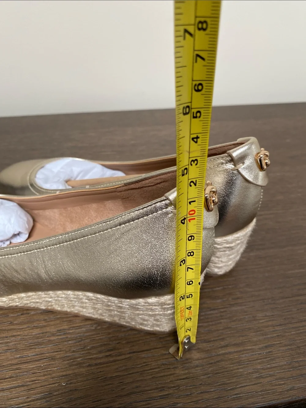 Aerosoles Roma Espadrille Wedge Pump size 8
